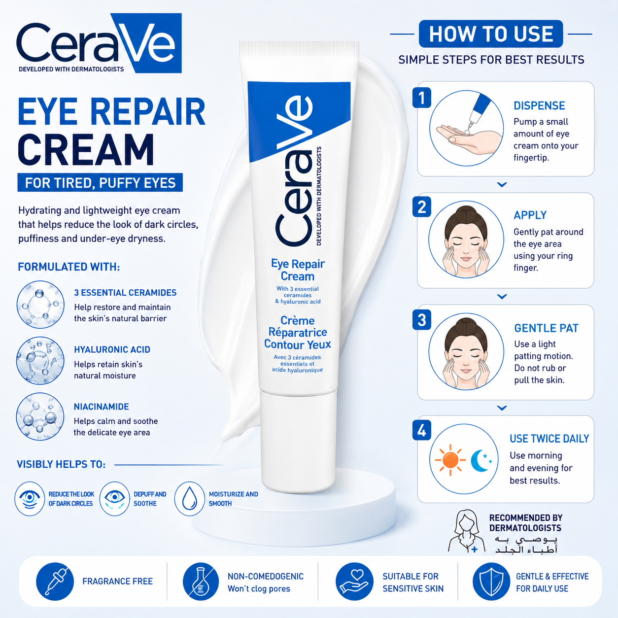 CeraVe Eye Repair Cream 14ml