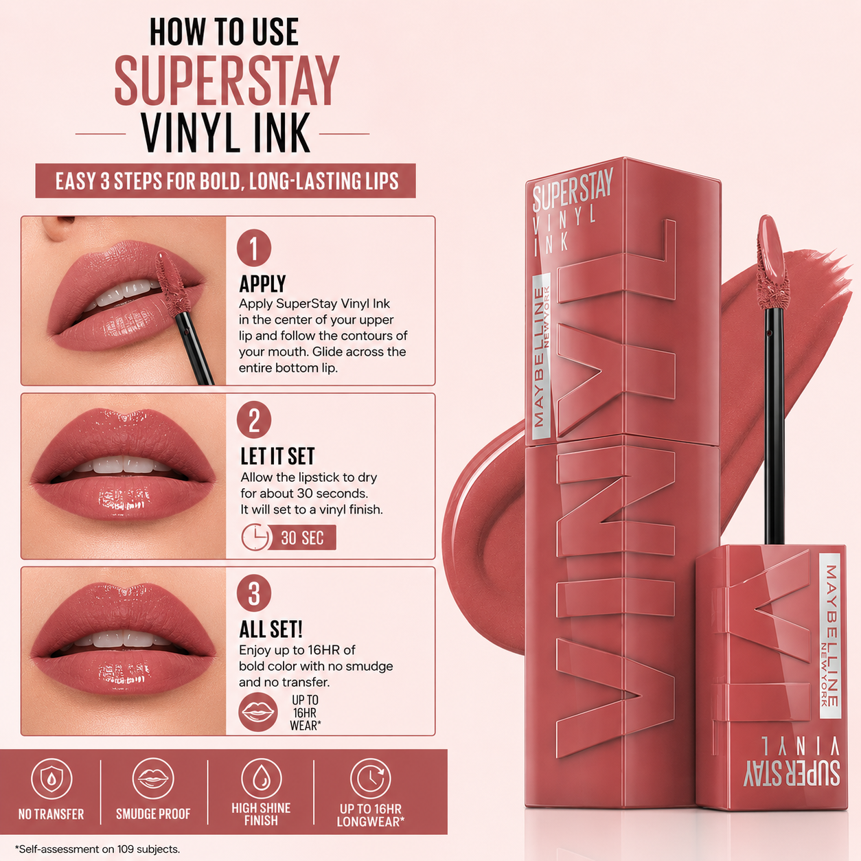 Maybelline New York SuperStay Vinyl Ink Liquid Lipstick