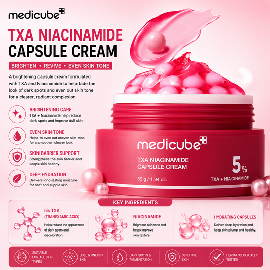 Medicube TXA Niacinamide Capsule Cream