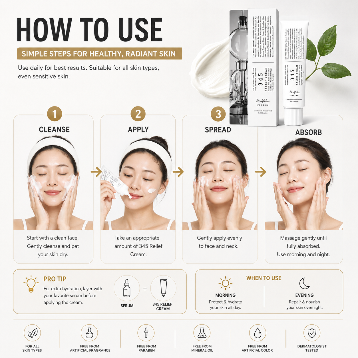 Dr. Althea 345 Relief Cream