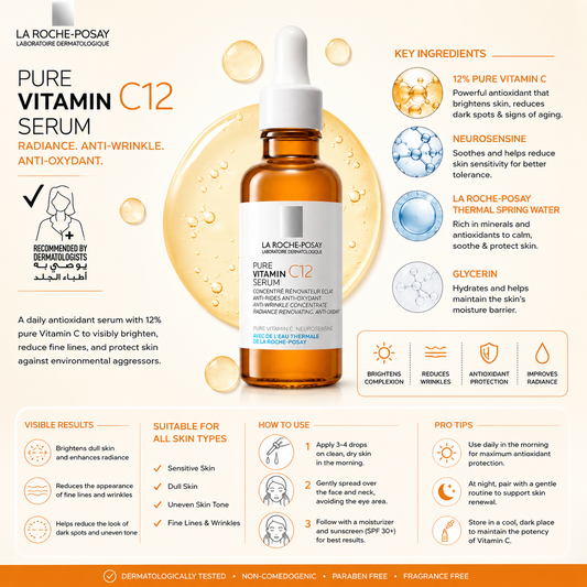 La Roche-Posay Pure Vitamin C12 Serum 30ml