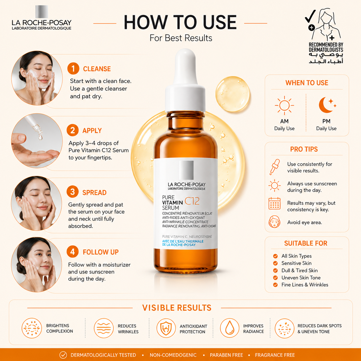 La Roche-Posay Pure Vitamin C12 Serum 30ml