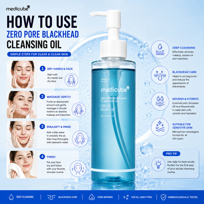 Medicube Zero Pore Blackhead Cleansing
