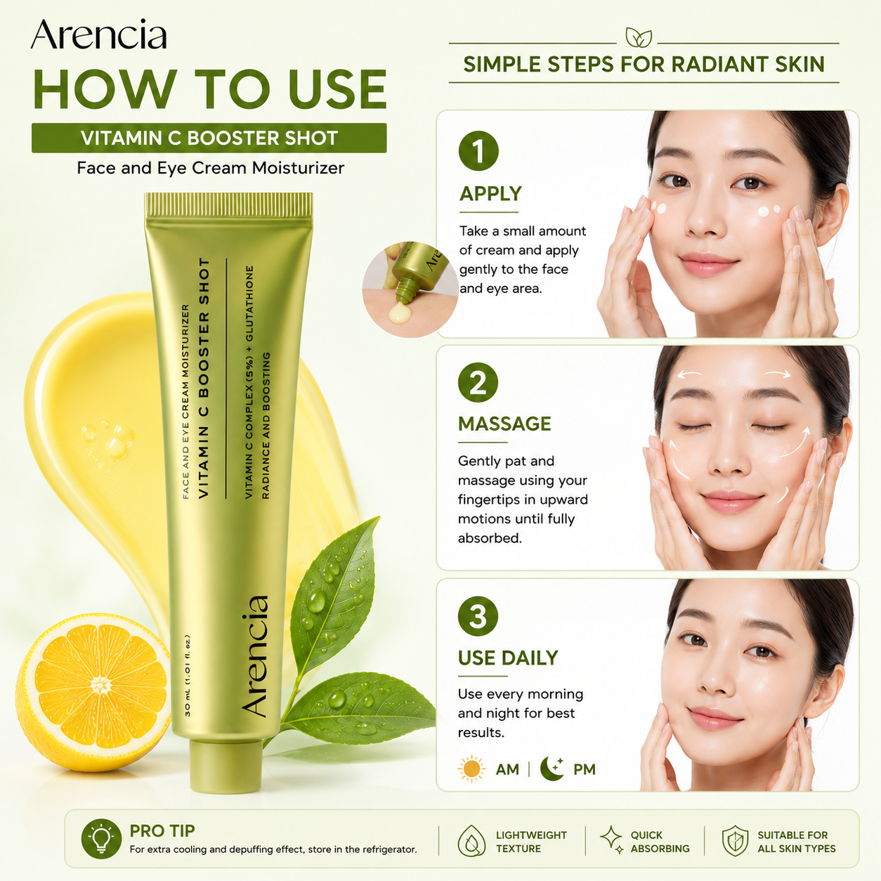 Arencia Vitamin C Booster Shot 30ml