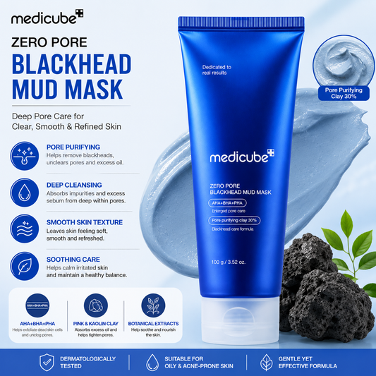 Medicube Zero Pore Blackhead Mud Mask