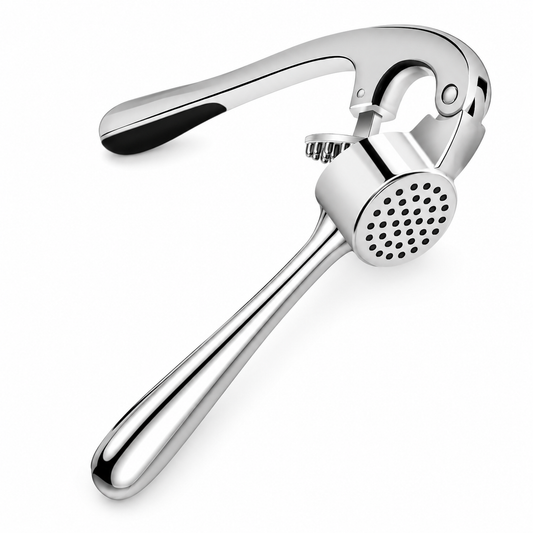 Premium Stainless Steel Garlic Press & Ginger Crusher