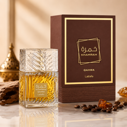 Lattafa Khamrah Qahwa Eau de Parfum 100ml- Unisex