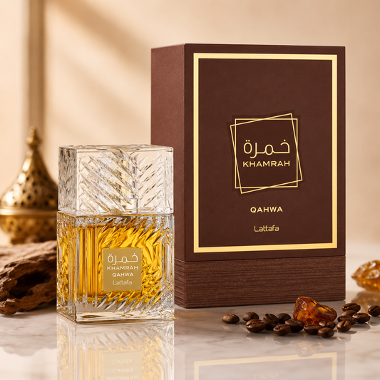 Lattafa Khamrah Qahwa Eau de Parfum 100ml- Unisex