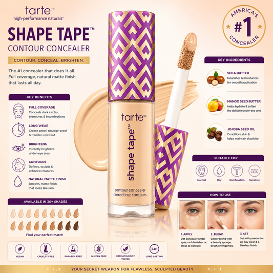Tarte Shape Tape Contour Concealer Fair Neutral 12N