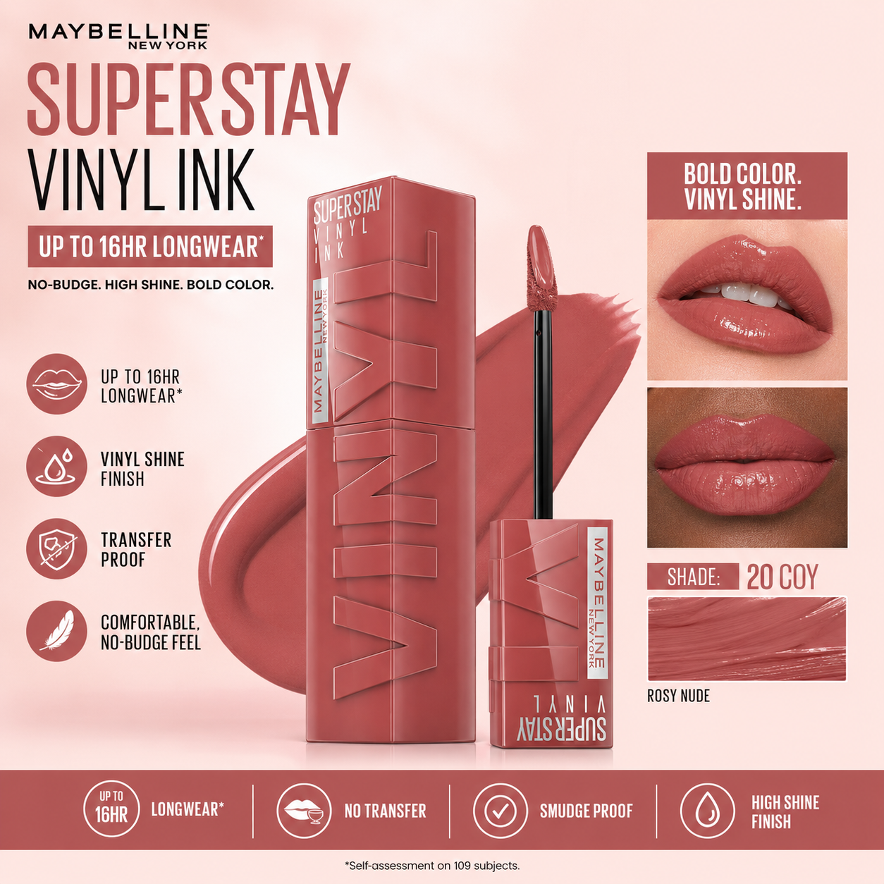 Maybelline New York SuperStay Vinyl Ink Liquid Lipstick