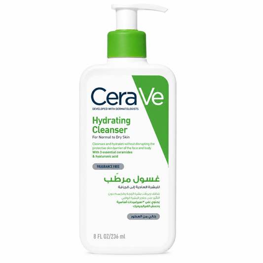 CeraVe Hydrating Cleanser for Normal to Dry Skin –236ml