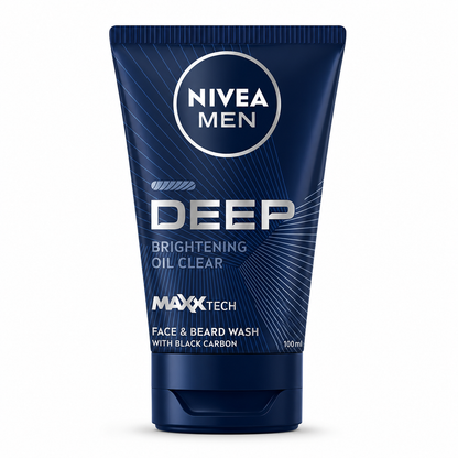 NIVEA MEN Face & Beard Wash Cleanser- 100ml
