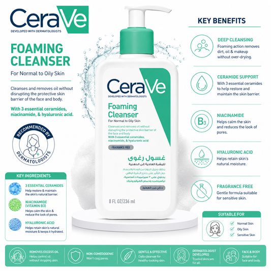 CeraVe Foaming Cleanser 236ml
