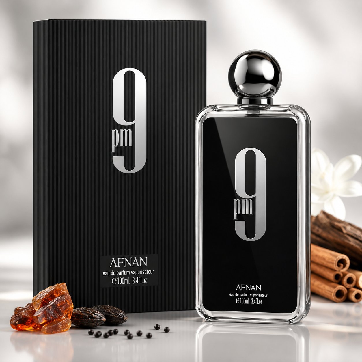 AFNAN 9 PM Edition For Men Eau De Parfum, 100 ML