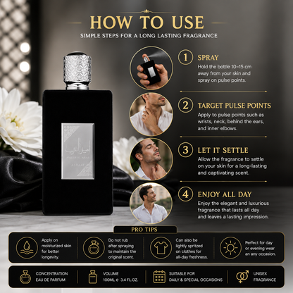 Asdaaf Ameer Al Arab Eau De Parfum – 100ml