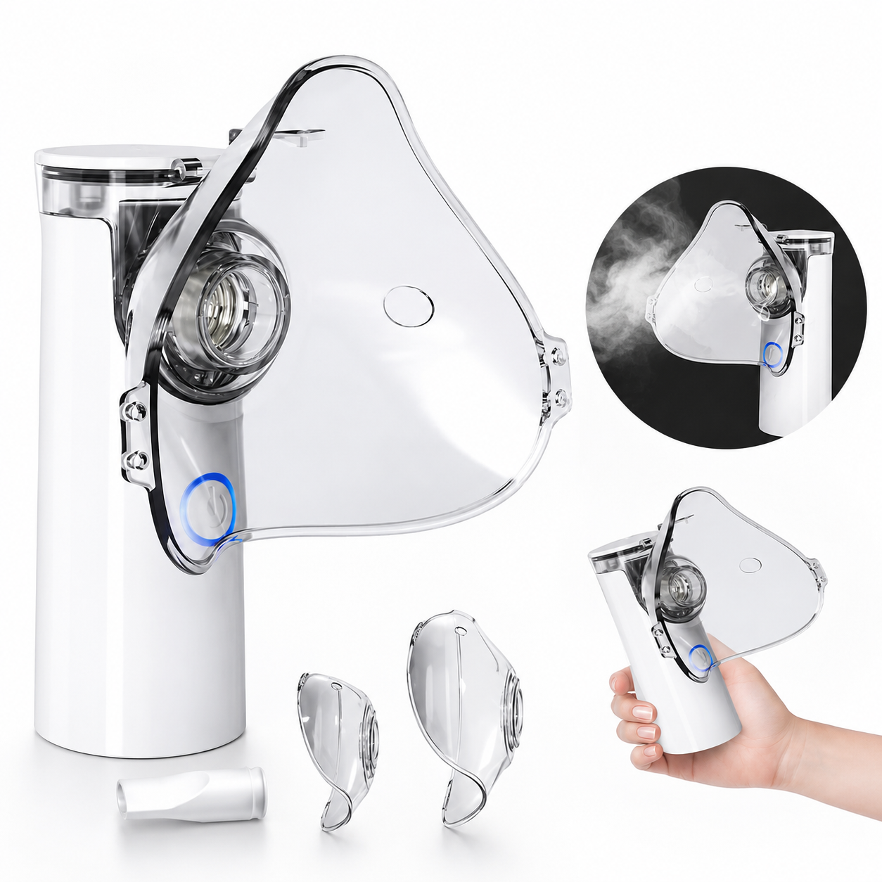 Portable Mesh Nebulizer for Adults & Kids