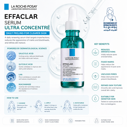 La Roche-Posay Effaclar Ultra Concentrated Serum 30ml