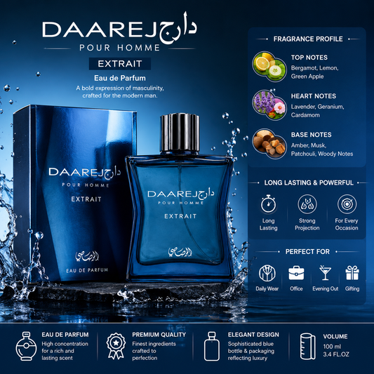 Rasasi Daarej Pour Homme Extrait Eau De Parfum