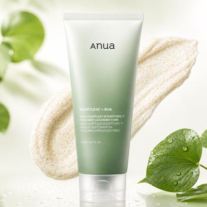 Anua Heartleaf Quercetinol Pore Deep Cleansing Foam 150ml
