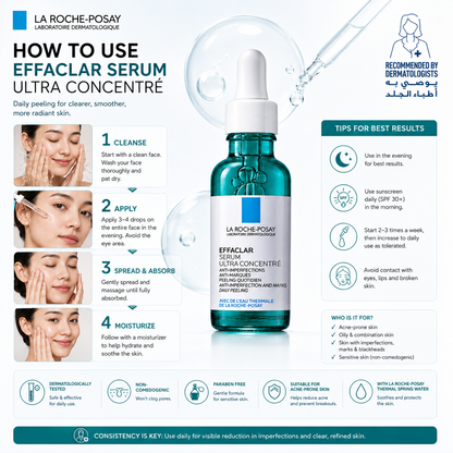 La Roche-Posay Effaclar Ultra Concentrated Serum 30ml