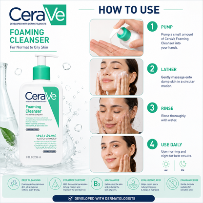 CeraVe Foaming Cleanser 236ml