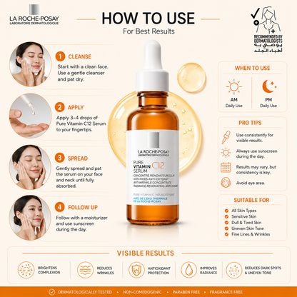 La Roche-Posay Pure Vitamin C12 Serum 30ml