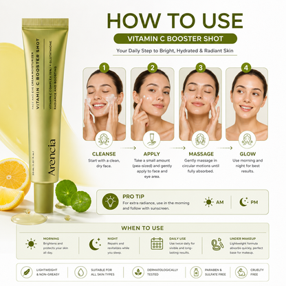 Arencia Vitamin C Booster Shot Face & Eye Cream